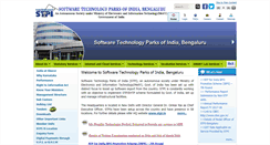Desktop Screenshot of blr.stpi.in